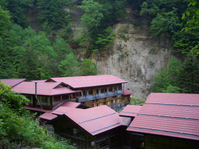 現在の日光澤温泉