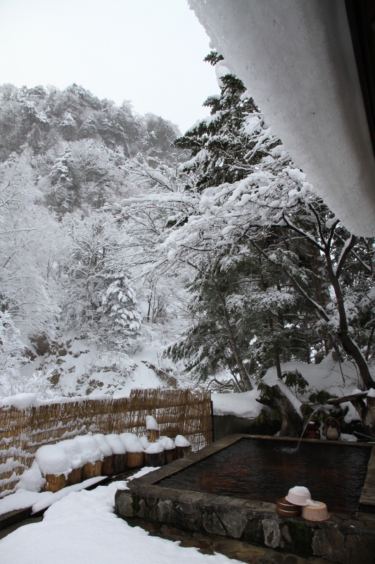 露天風呂上